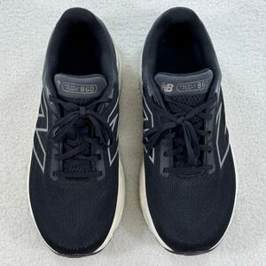 New‎ Balance Fresh Foam M860K14 Running Shoes Women's Size 11.5 Black Sneakers